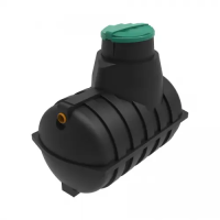 картинка Септик "Rostok" Загородный черный (2000х 1305х 2220)