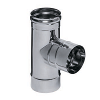 картинка Тройник-Д 0,5мм 90гр. Ф100 Феррум без загл.