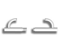 картинка Основание для сборки байпасного узла Север 2'' черный