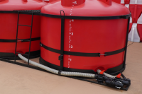 картинка Комплект ПОЛНОГО слива с кранами G3 на две емкости TRF