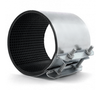 картинка Хомуты свертные оцинкованные "краб" Дн 110-118; шир. 250