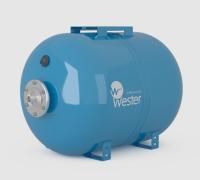 картинка Бак мембранный для водоснабжения горизонтальный Wester 150л