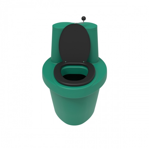 картинка Биотуалет торфяной "Rostok" зеленый 