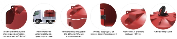 картинка Емкость КАС 3000 TR 